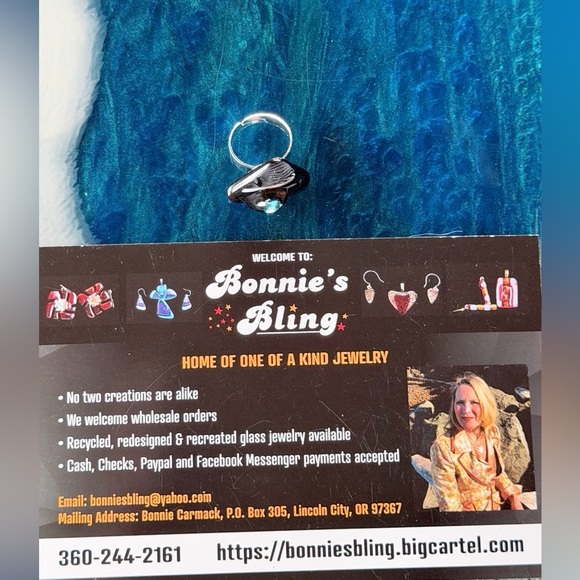 Bonnie’s Bling One Of A Kind Fused Glass Jewelry and Accessories to Wear. - Picture 7 of 15